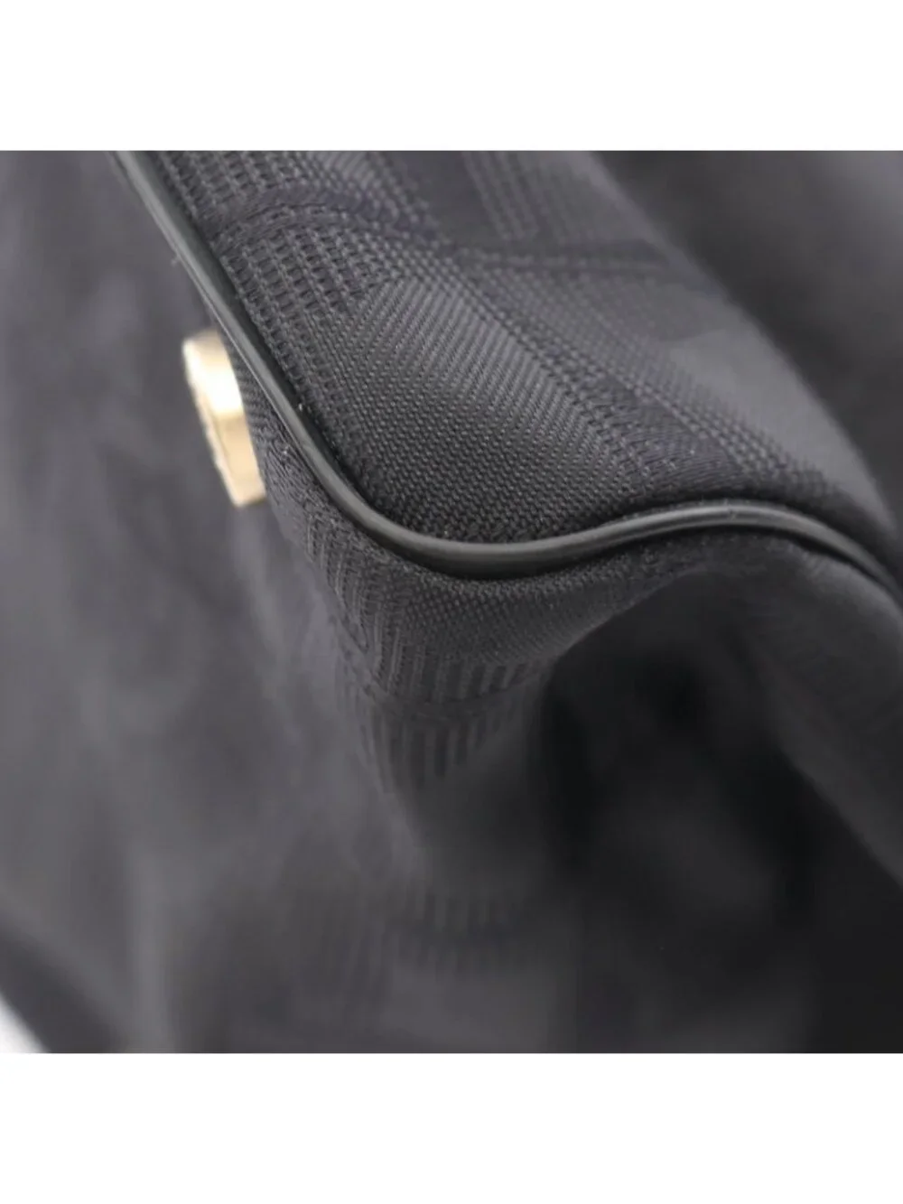Chanel Tote Bag New Travel Line MM Black Leather MM